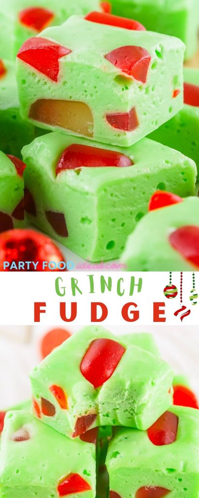 grinch fudge pinnable image with title text